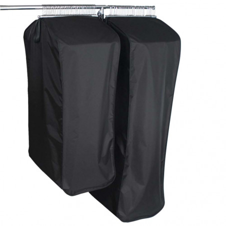 Schwarzer Kleidersack mit seitlicher Öffnung  75,00 € Kollektionssack - Schutzhülle für Kleidung