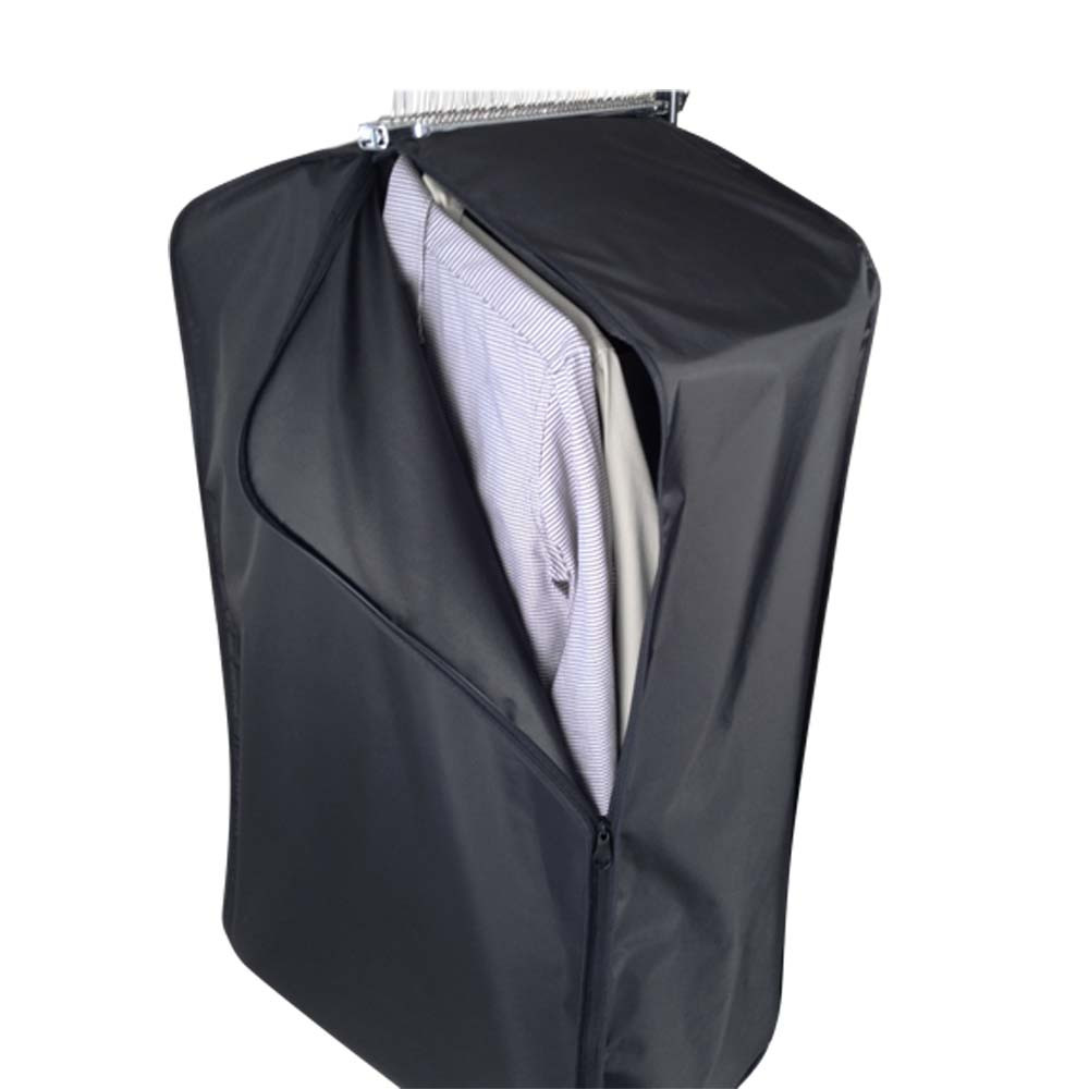 PrettyKrafts Hanging Garment Bags for Storage  Suit Bag Dress Shirt Coat  and Dress Cover with Window  Zipper Set of 2  Black Price in India   Buy PrettyKrafts Hanging Garment