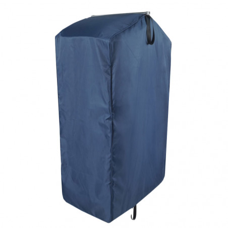 Blue garment bag with central opening  64,00 € - garment bags for professionnals