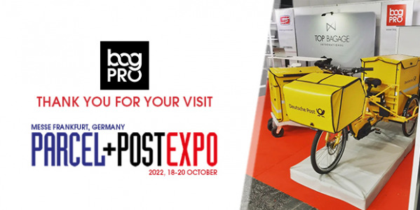 All of Bag PRO Last Mile’s team is thanking you for your visit at Parcel + Post Expo!