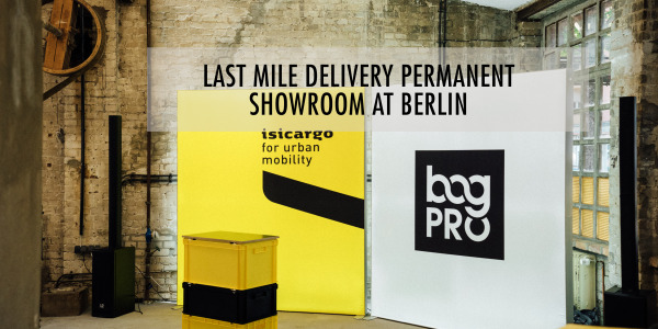 Isicargo & Bag PRO: our permanent showroom at the Mobility Hub in Berlin